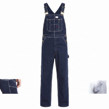 🏆𝐎𝐟𝐟𝐢𝐜𝐢𝐚𝐥 𝐁𝐫𝐚𝐧𝐝 𝐒𝐭𝐨𝐫𝐞Men’sDurable Denim Bib Overalls with Adjustable Shoulder Straps & Multi‑Purpose Utility Pockets