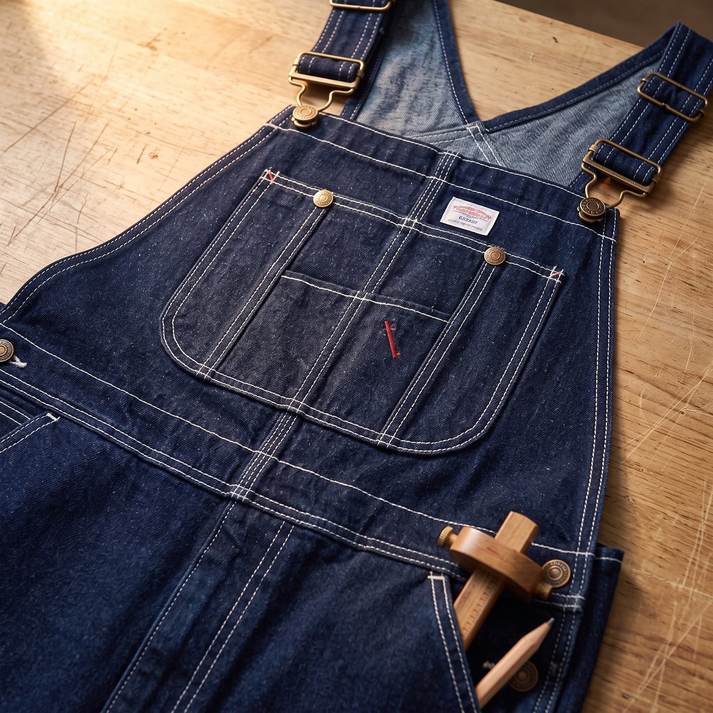 🏆𝐎𝐟𝐟𝐢𝐜𝐢𝐚𝐥 𝐁𝐫𝐚𝐧𝐝 𝐒𝐭𝐨𝐫𝐞Men’sDurable Denim Bib Overalls with Adjustable Shoulder Straps & Multi‑Purpose Utility Pockets