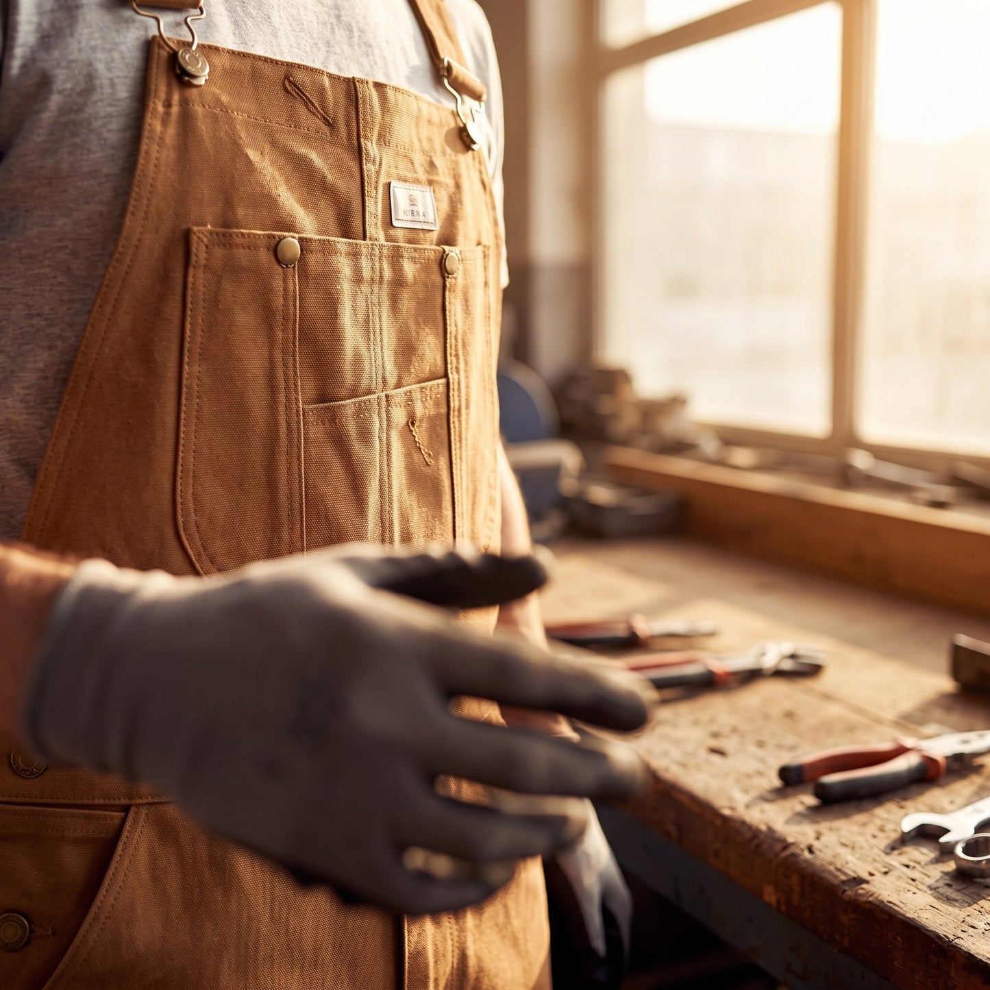🏆𝐎𝐟𝐟𝐢𝐜𝐢𝐚𝐥 𝐁𝐫𝐚𝐧𝐝 𝐒𝐭𝐨𝐫𝐞Men’sDurable Denim Bib Overalls with Adjustable Shoulder Straps & Multi‑Purpose Utility Pockets